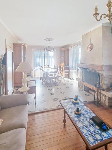 Maison familiale, 4 chambres et double garage