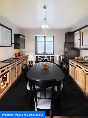 Maison familiale, 4 chambres et double garage