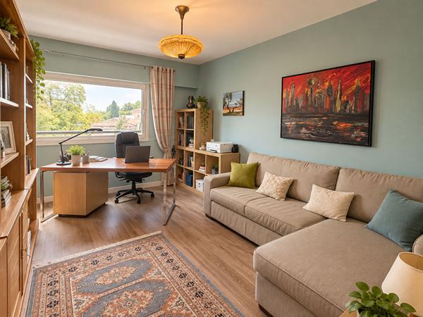 Appartement 5 pièces à vendre à Bordeaux - Saint Genès, vue parc