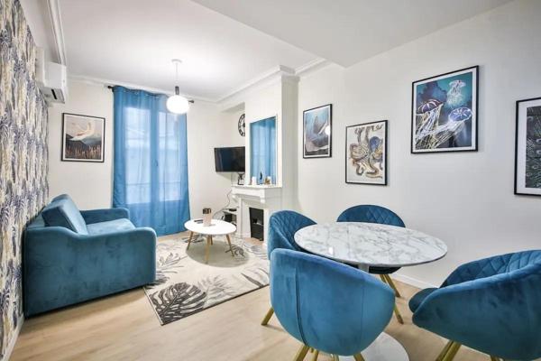 Paris 8e – Triangle d'Or – 3 pièces meublé 40 m²