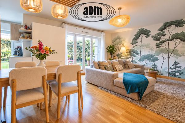 Rez de jardin 3 pièce(s) 2 chambre(s) 65.99 m²