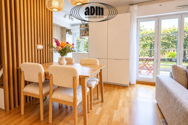 Rez de jardin 3 pièce(s) 2 chambre(s) 65.99 m²