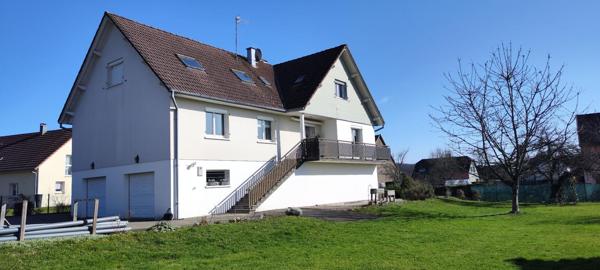 Vescemont 90200 : Maison 7 pièces 160 m2 sur 1054m² de terrain
