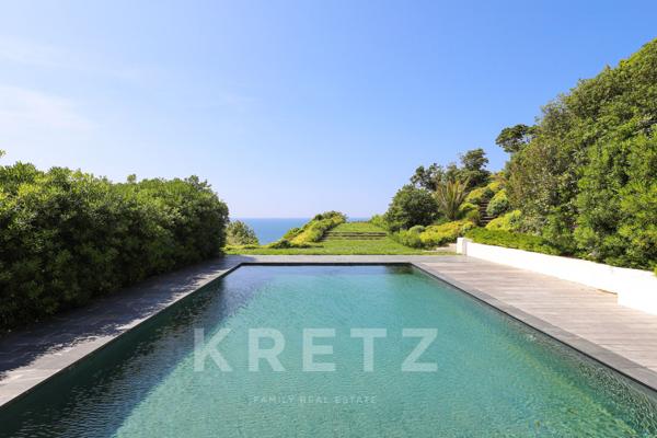 Propriété sur l'océan vue panoramique.