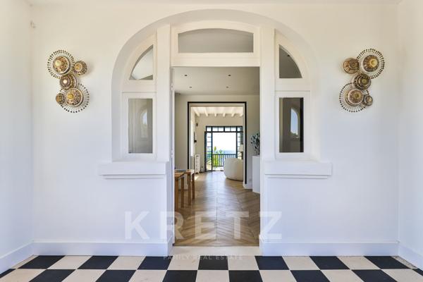 Propriété sur l'océan vue panoramique.