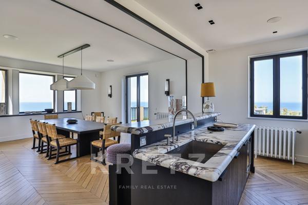 Propriété sur l'océan vue panoramique.