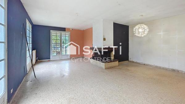 MAISON AU BEAU POTENTIEL AVEC BEAU TERRAIN BOISE