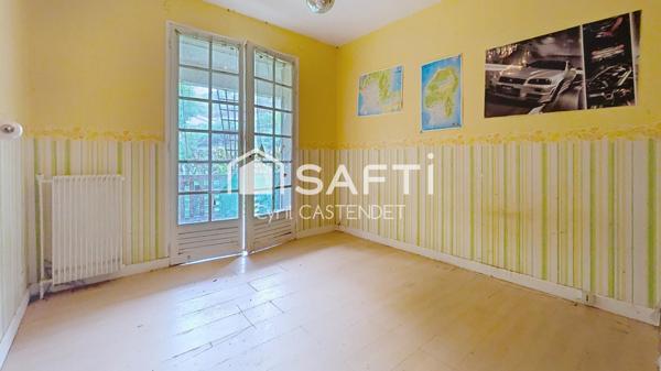 MAISON AU BEAU POTENTIEL AVEC BEAU TERRAIN BOISE