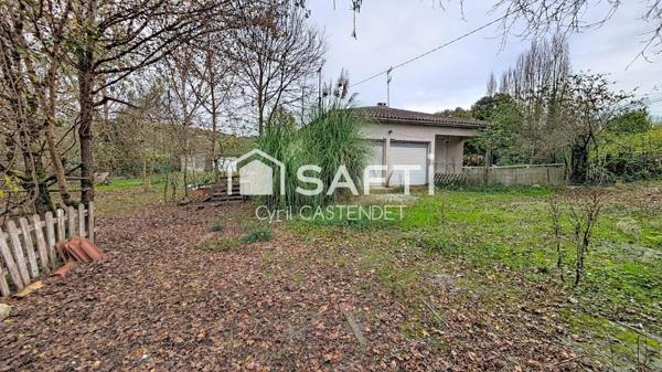 MAISON AU BEAU POTENTIEL AVEC BEAU TERRAIN BOISE