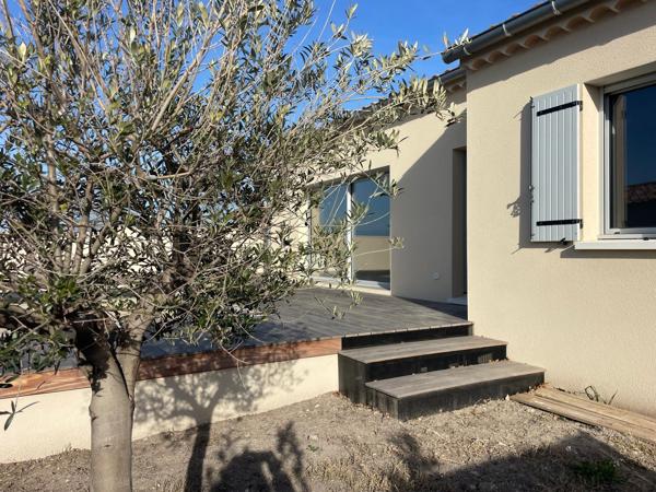 L’ISLE-SUR-LA-SORGUE – MAISON NEUVE AVEC PISCINE ET 4 CHAMBRES