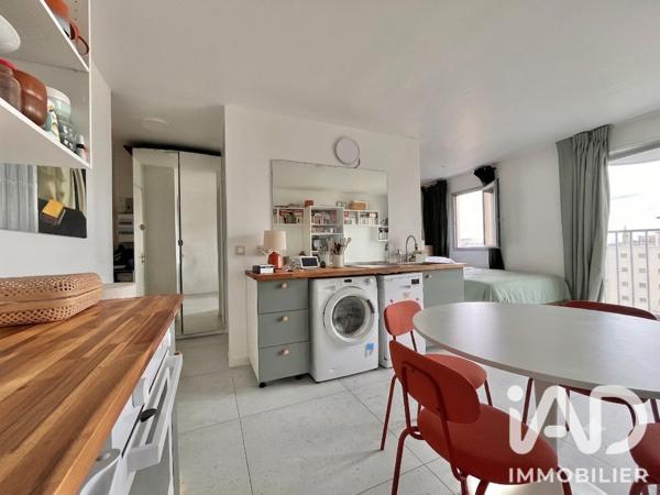 Studio à vendre 25,46 m² Montrouge