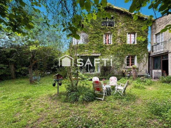 Maison de caractère avec dépendance et jardin à 10min de Mirepoix