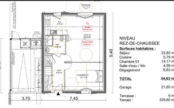 Maison à vendre    5 pièces •  Chaumes-en-Brie