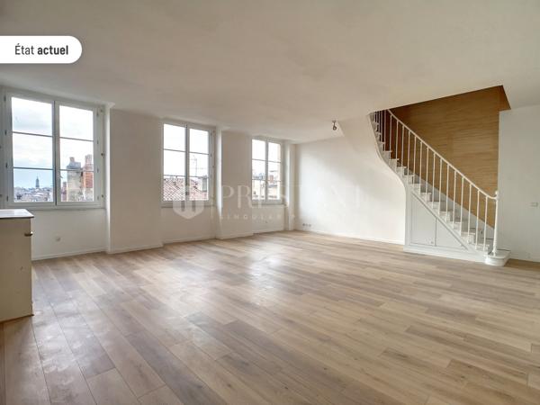 Bordeaux Hyper centre Duplex 177 m2 vue dégagée Place du Parlement Place de la Bourse Cours du Châpeau Rouge Saint Pierre, BORDEAUX