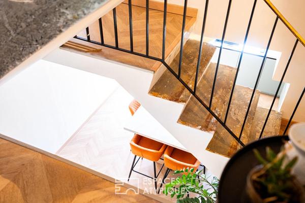 Maison rénovée avec extérieur et ambiance chaleureuse