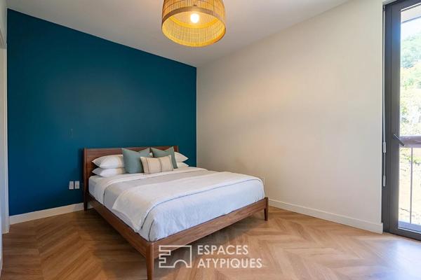 Maison rénovée avec extérieur et ambiance chaleureuse