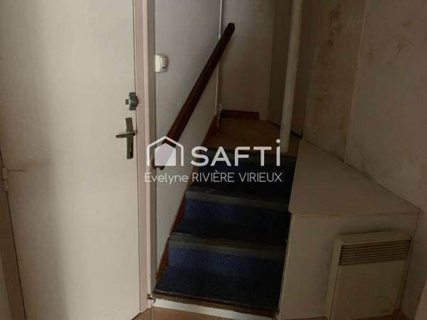 Maison de ville 2 chambres 60 m²