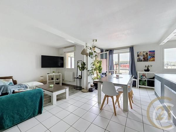 Appartement F2 à vendre  2 pièces - 55 m 2   ROUEN  - 76