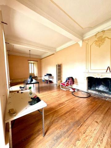 73100-Manoir historique,ancien château Mouxy  (comtes de LOCHE ) + terrain 8484 m2  + option de construire 2 lots