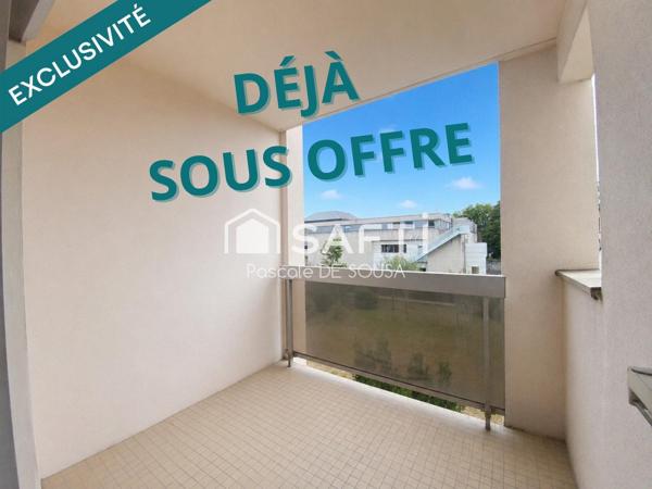 3 pièces avec BALCON en CENTRE VILLE
