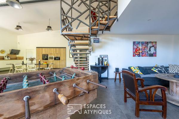 L’ancien hangar réhabilité en loft