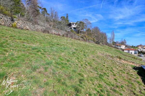 Terrain constructible, verdoyant, bien situé et idéal pour une construction sur mesure !