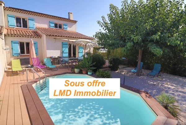 Maison T4 de 103m2 avec piscine Saint Maximin