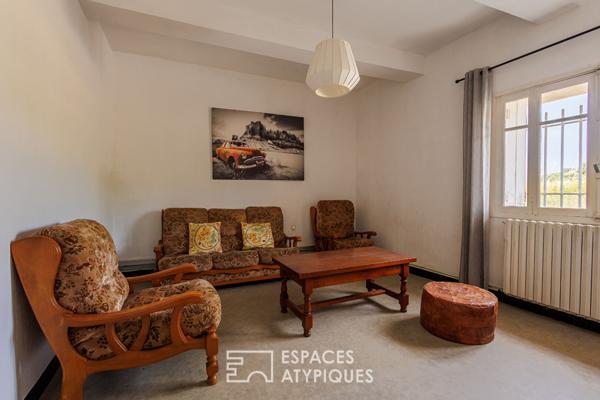 Corps de ferme dans écrin de nature à rénover