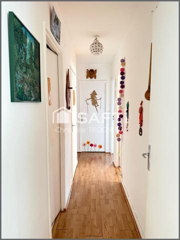 Appartement PARIS 20ème 3 chambres.