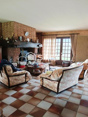 Superbe longère traditionnelle de plain pied avec étangs