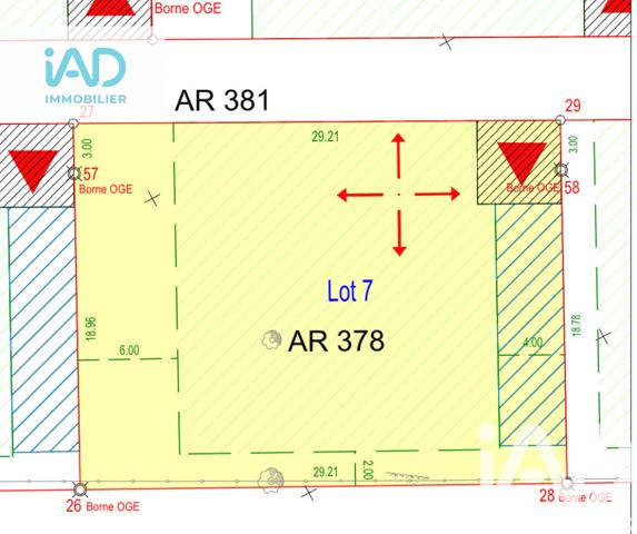 Terrain à vendre 639 m² Voiron