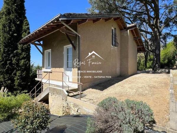 Vue dégagée sur la ville de Châtellerault