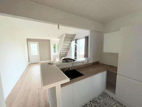 Vue dégagée sur la ville de Châtellerault