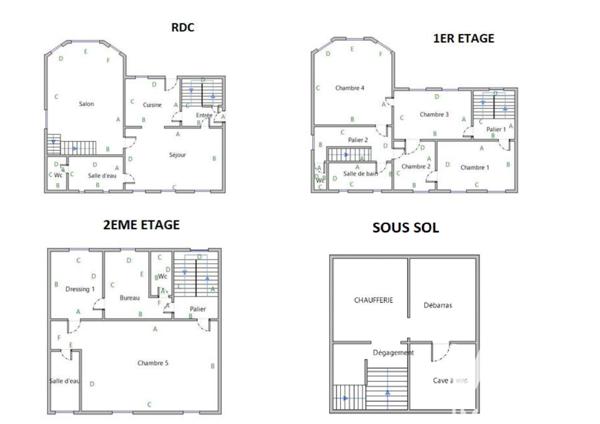 Maison à vendre 10 pièces 225 m² Saint-Maur-des-Fossés