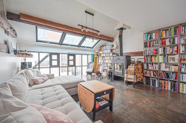 Saint-Denis (93200) Triplex "esprit loft " à Saint-Denis