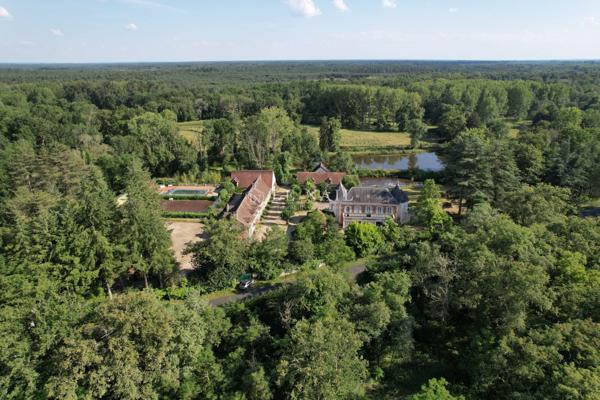 A vendre, Important domaine au cœur de la Sologne, 35 ha, à 2h00 de Paris