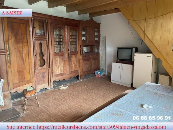 DOUBLE POTENTIEL HABITABLE + GARAGE