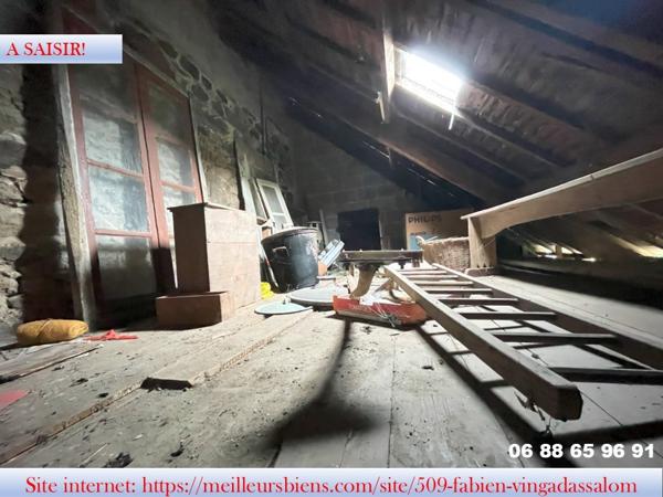 DOUBLE POTENTIEL HABITABLE + GARAGE