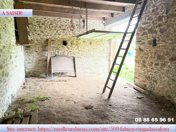 DOUBLE POTENTIEL HABITABLE + GARAGE