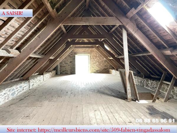 DOUBLE POTENTIEL HABITABLE + GARAGE