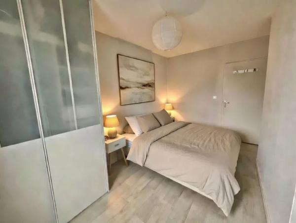 T2 dernier étage, balcon et box – Tortière