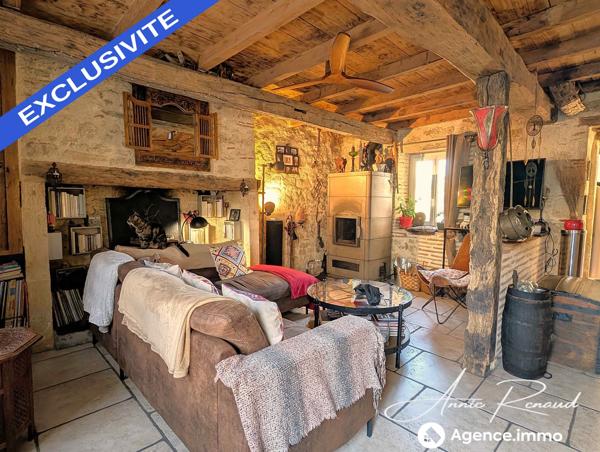À vendre - Maison ancienne, 4 pièces située à Saint-Vite (47500)
