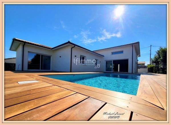 Maison haut de gamme à 20 min de Bordeaux – 190m² habitables.