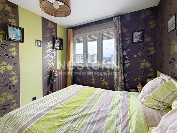 Appartement 3 Pièces en étage élevé avec balcons et parking - 69500 BRON