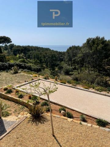Villa contemporaine vue mer