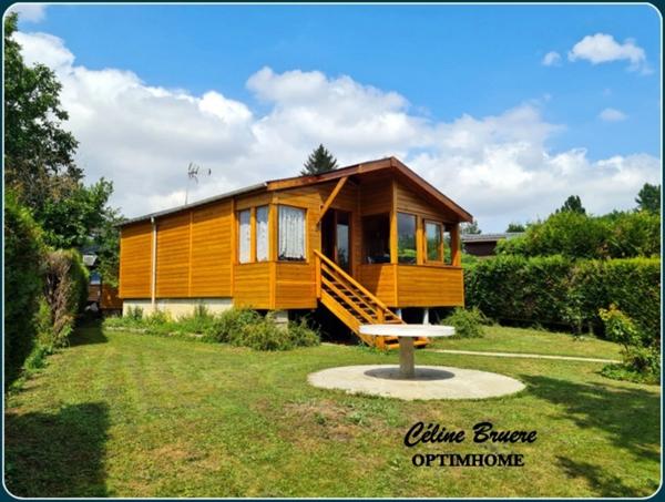 JUZIERS - DOMAINE ILE VERTE  – CHALET 2 CHAMBRES – 127 000 €