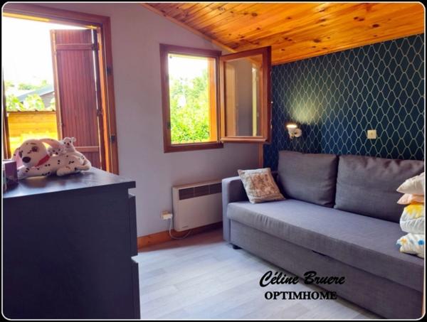 JUZIERS - DOMAINE ILE VERTE  – CHALET 2 CHAMBRES – 127 000 €
