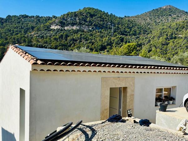 Villa neuve 2025 individuelle Tourrette Levens 4 pièces 110 m2 jardin parking