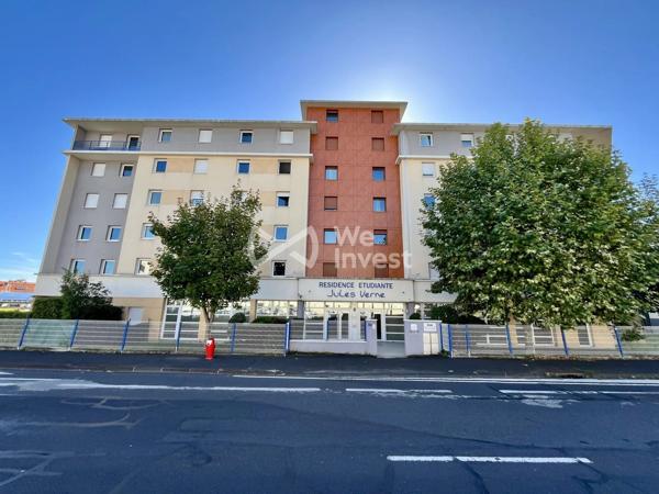 Appartement de type 1 en résidence étudiante.