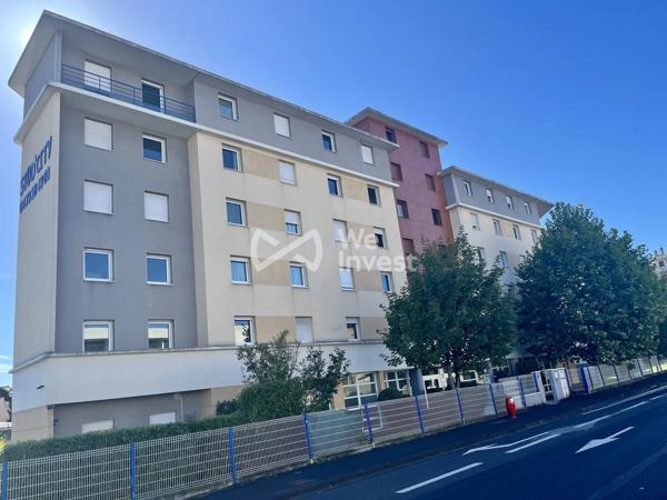 Appartement de type 1 en résidence étudiante.